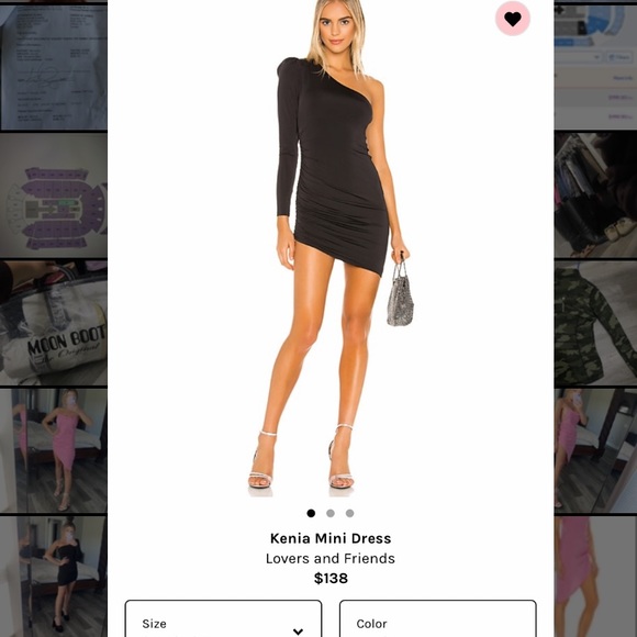 Lovers and Friends X Revolve Kenia mini dress size XS NWT - Picture 1 of 5